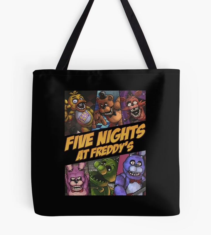 Halloween Five Nights At Freddys Tote Bag