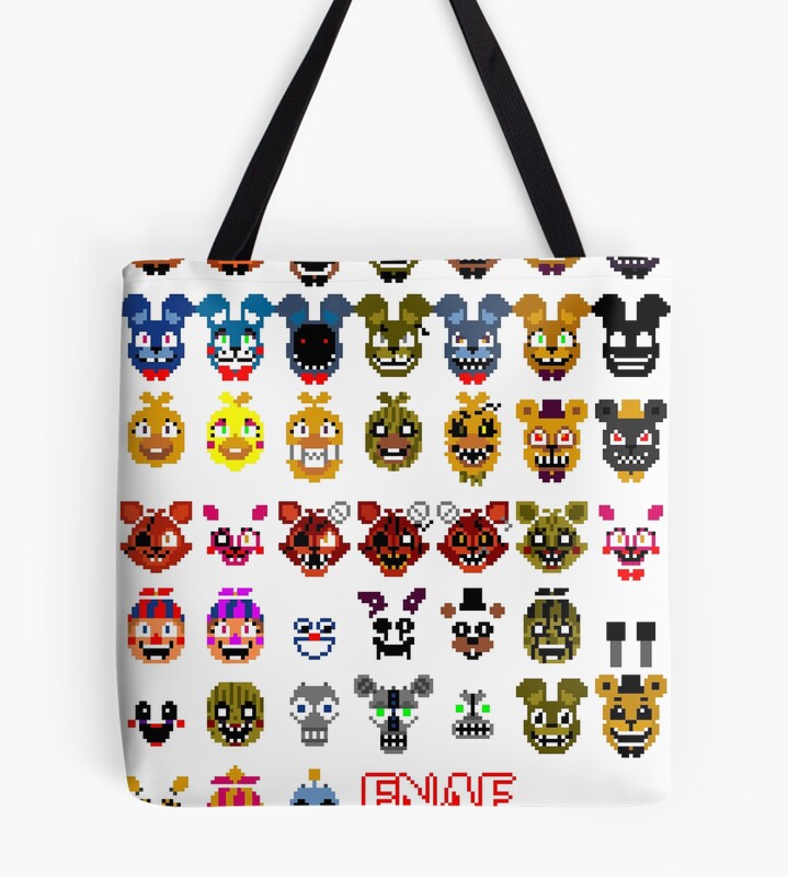 Fnaf World Tote Bag