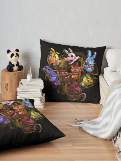 Alternative view of Five Nights At Freddy S 2 Throw Pillow