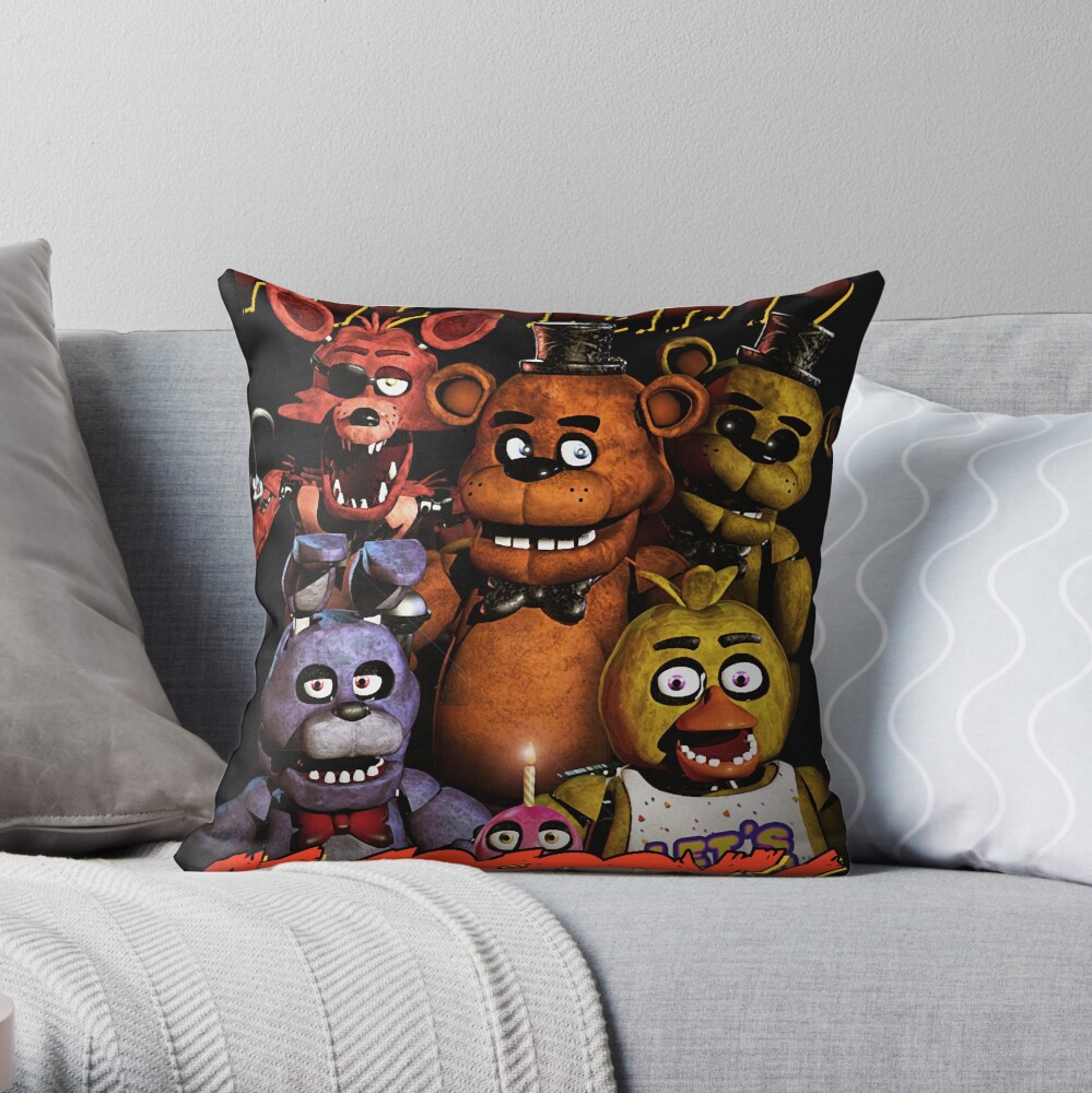 Five Nights At Freddy S Throw Pillow