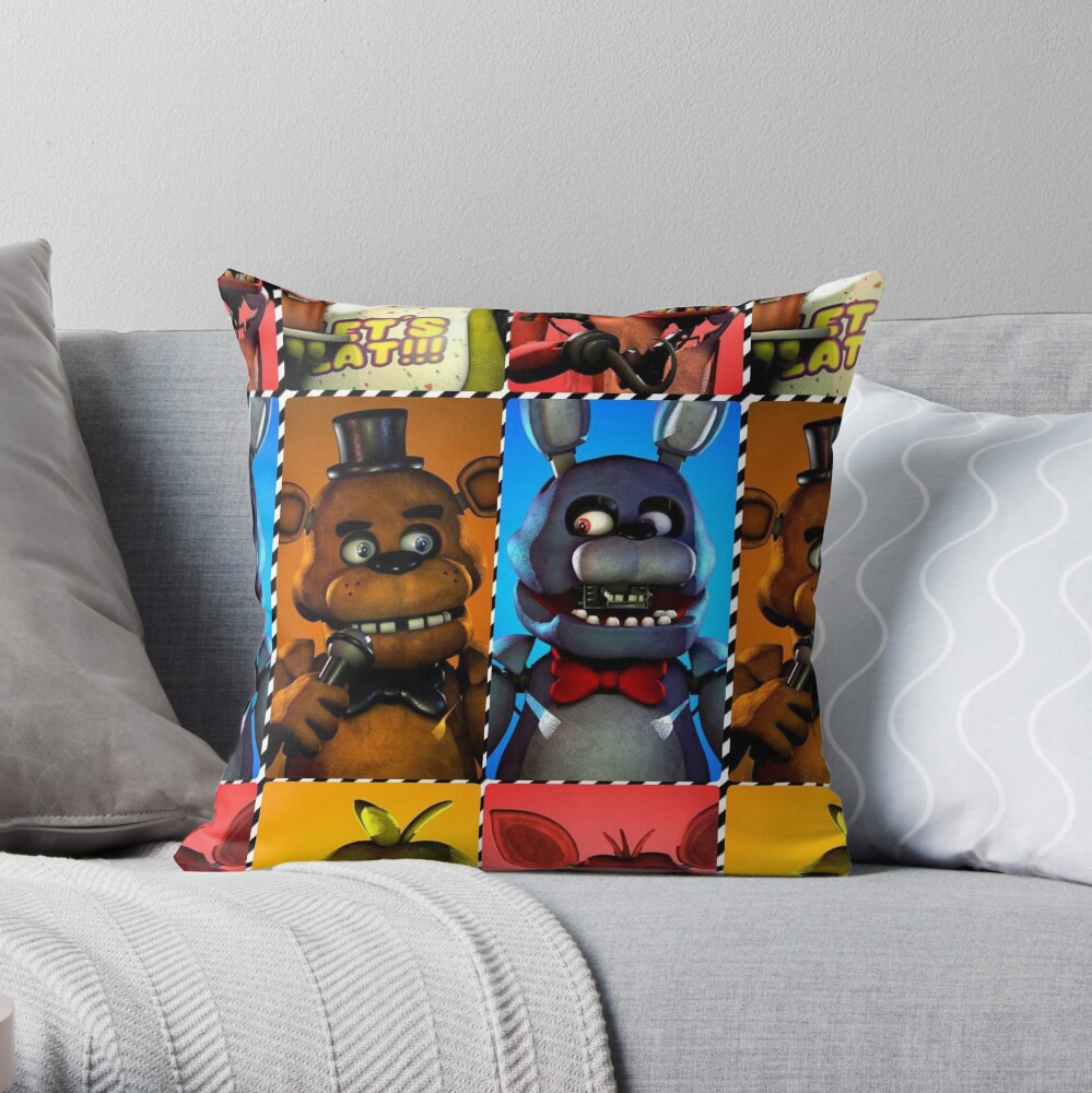 Fnaf Security Breach Throw Pillow