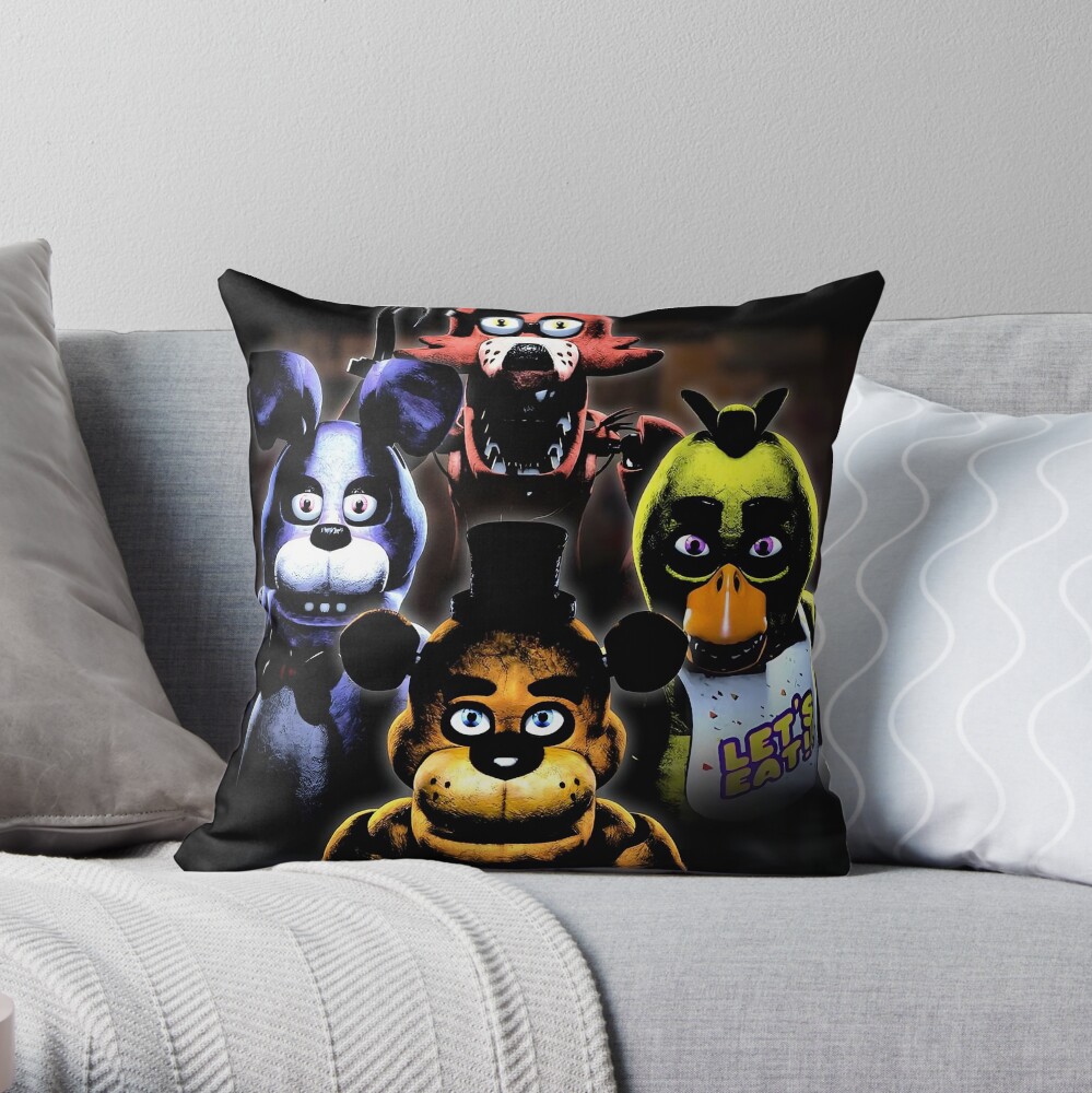 Five Nights At Freddy S Throw Pillow