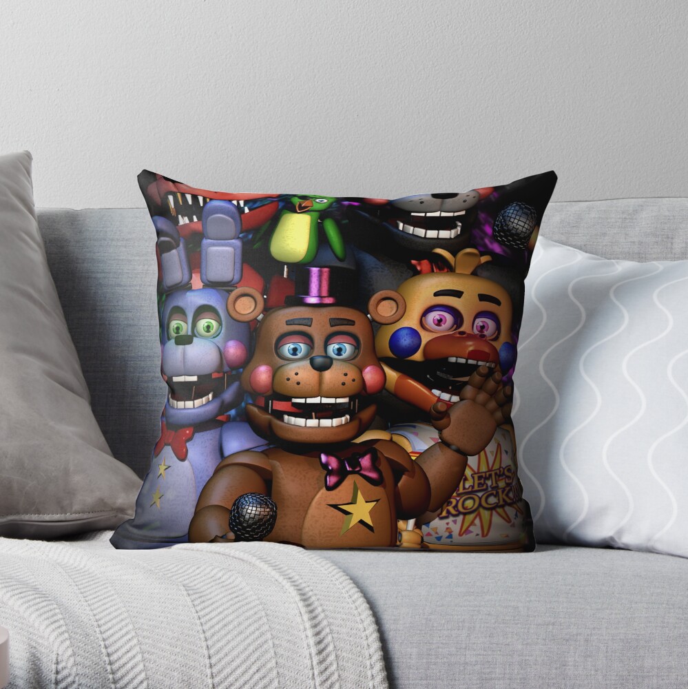 Fnaf Security Breach Throw Pillow