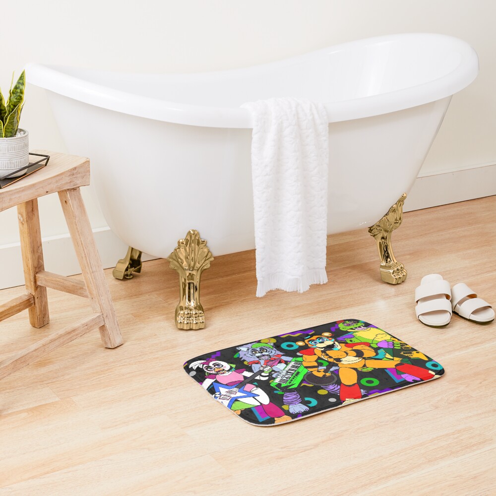 Freddy Fazbear Pizzaplex Performers Bath Mat - Image 2