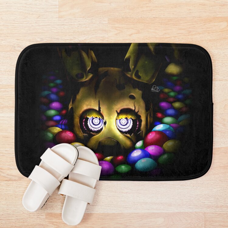Springtrap Into The Pit V3 Bath Mat - Image 3