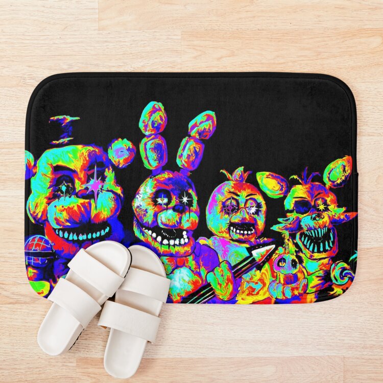 Fnaf Movie Fnaf Movie 2023 Five Nights At Freddy Movie Bath Mat - Image 3
