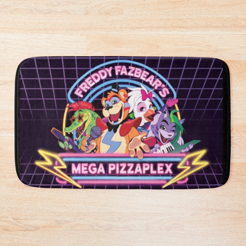 Fnaf Security Breach Bath Mat