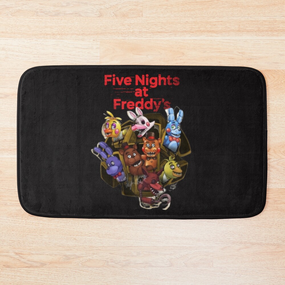 Five Nights At Freddy Bath Mat