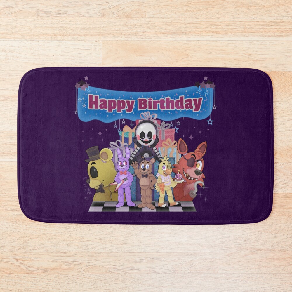 Five Nights At Freddy S 2022 Update Bath Mat