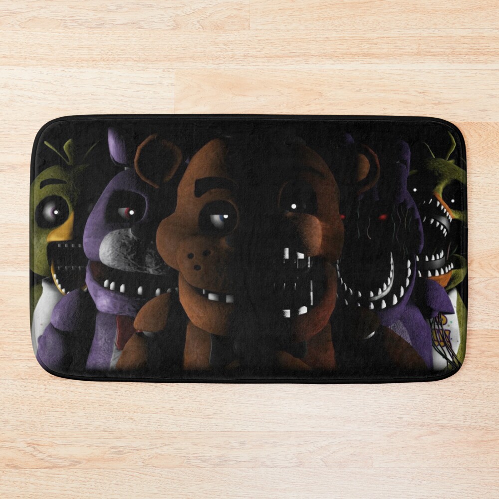 Fnaf Five Nights At Freddy S Bath Mat