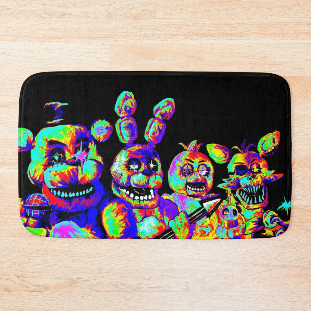Fnaf Movie Fnaf Movie 2023 Five Nights At Freddy Movie Bath Mat