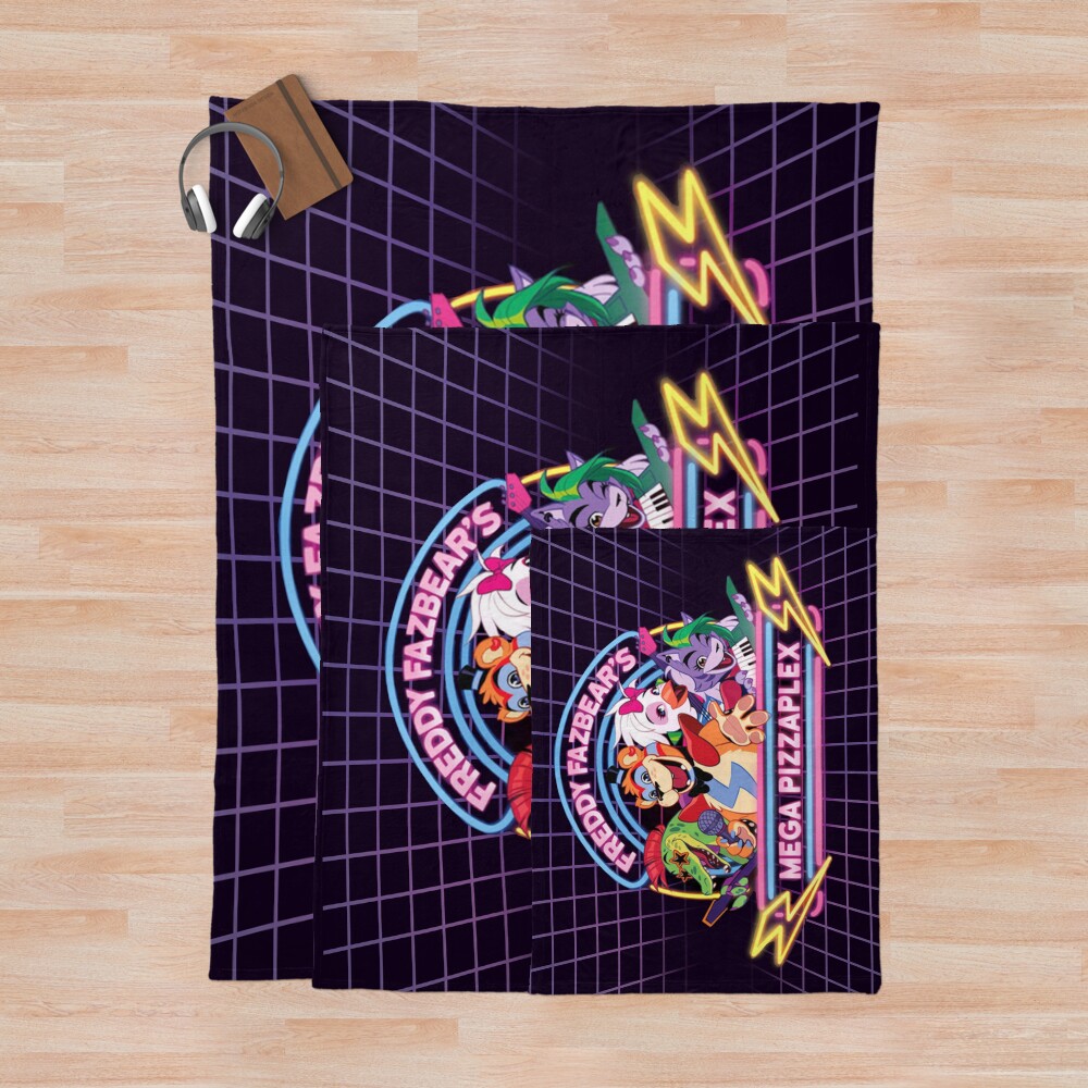 Fnaf Security Breach Throw Blanket - Image 3