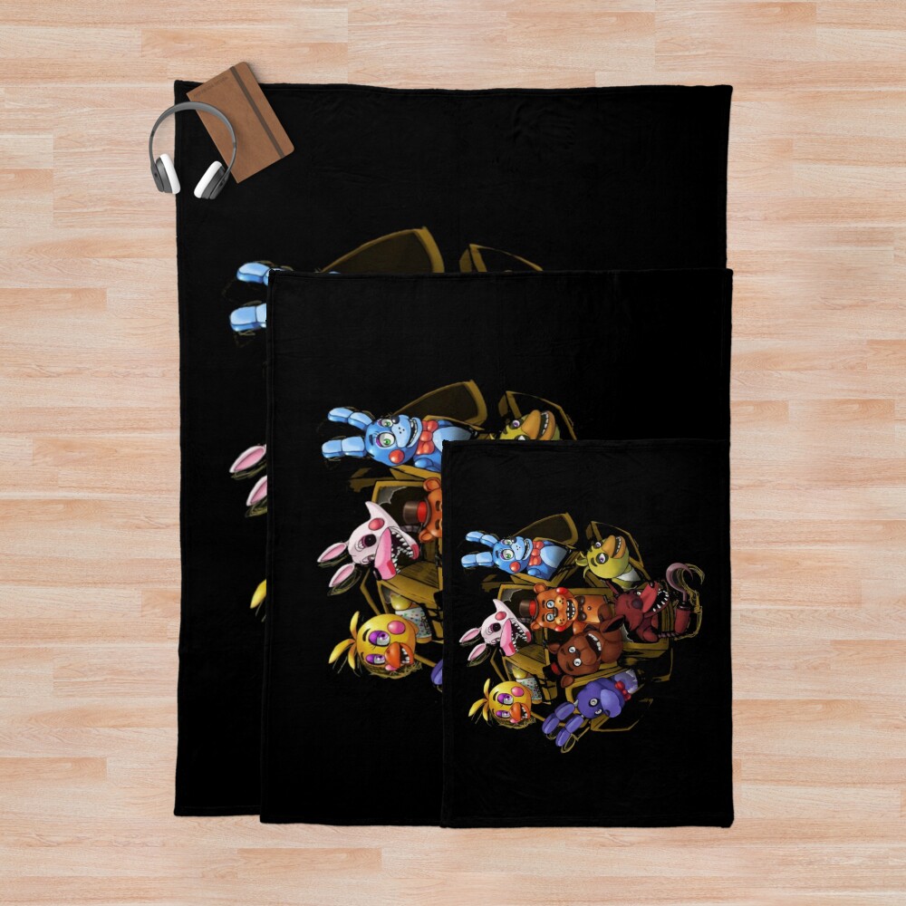 Fnaf Throw Blanket - Image 3