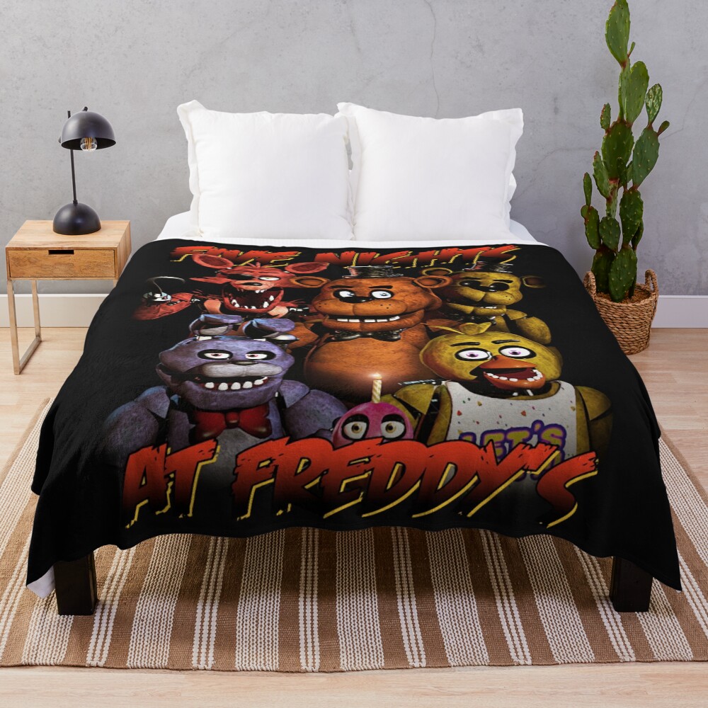 Five Nights At Freddy S Throw Blanket