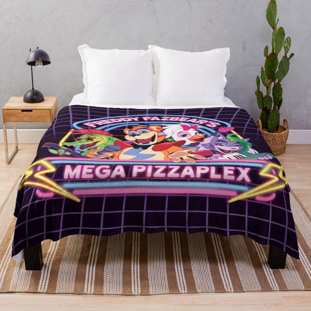 Fnaf Security Breach Throw Blanket