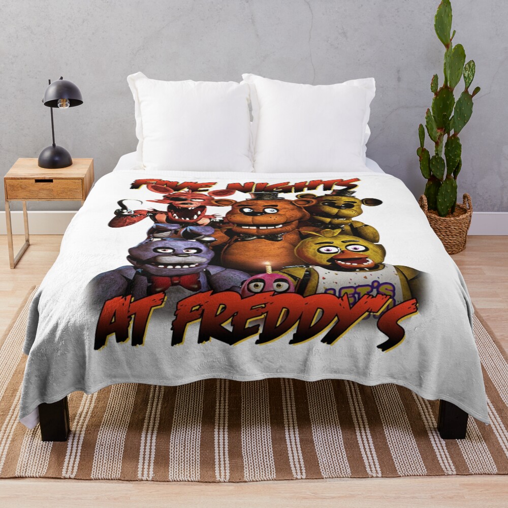 Five Nights At Freddy S Throw Blanket