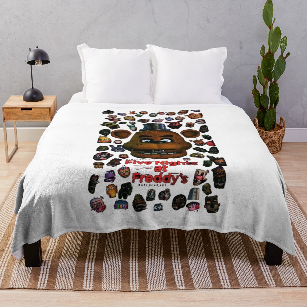Five Nights At Freddy S Throw Blanket