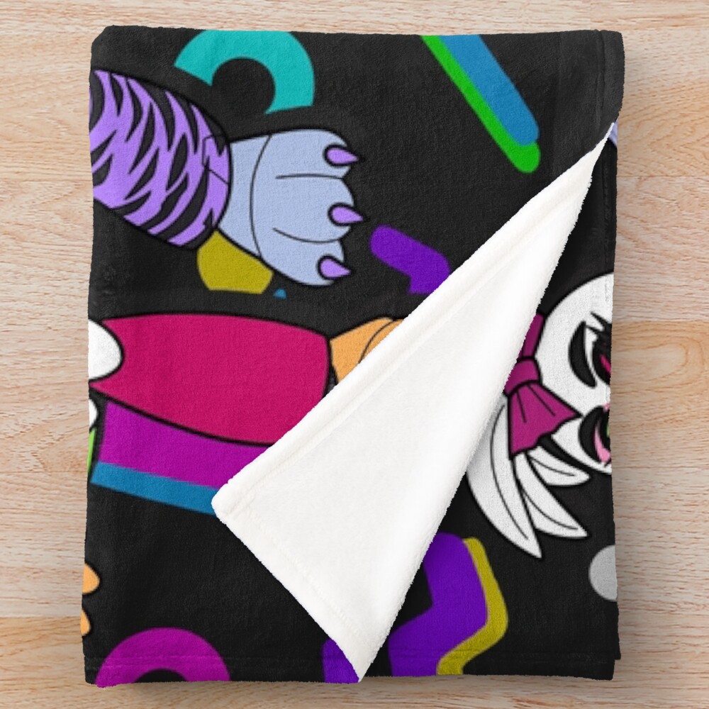 Freddy Fazbear Pizzaplex Performers Throw Blanket - Image 2