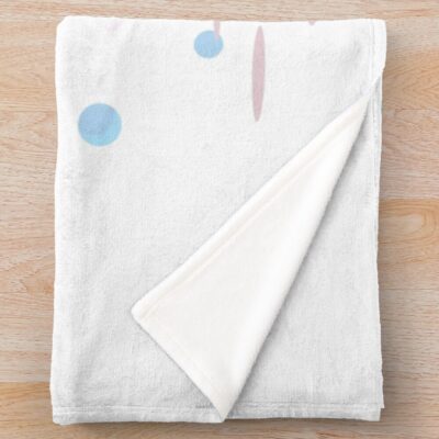 Alternative view of Balloon Toy Illustration Throw Blanket