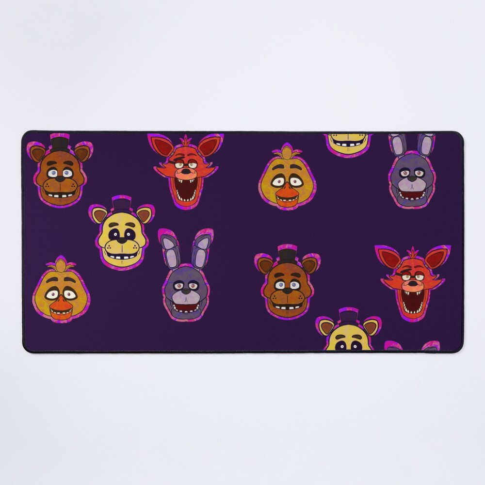 Fnaf 1 All Characters Mouse Pad