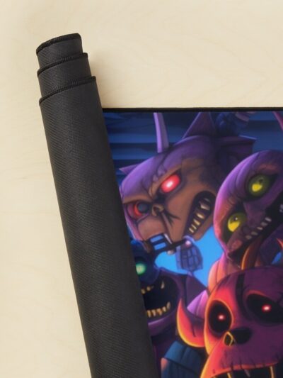 Alternative view of Fnaf Cartoon Mouse Pad