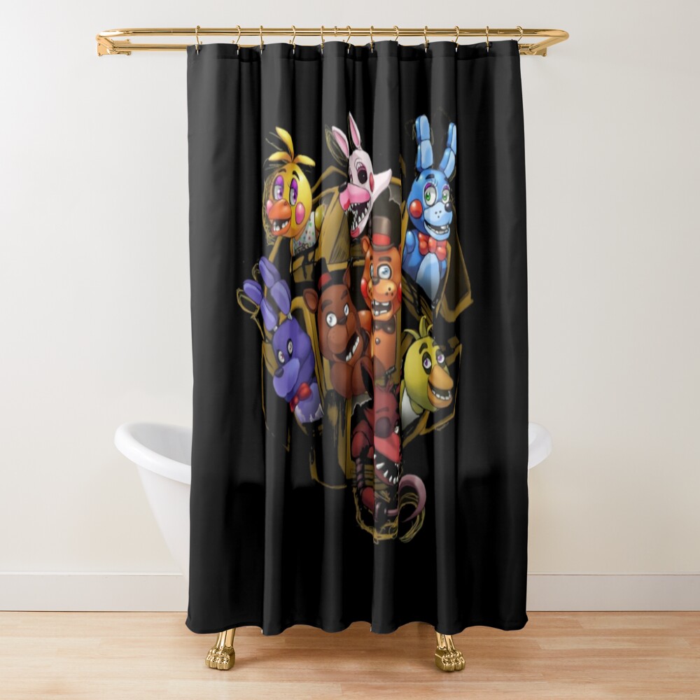 Fnaf Shower Curtain