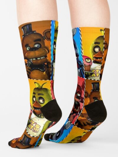 Alternative view of Fnaf Security Breach Socks