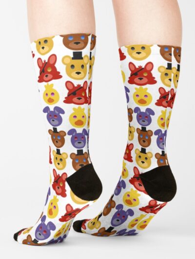 Alternative view of Five Nights At Freddy S 1 Pattern Socks