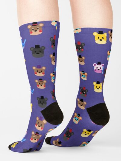 Alternative view of Chibi Freddies Socks