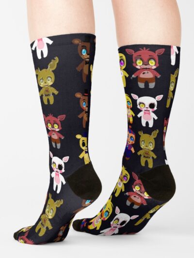 Alternative view of Five Nights At Freddy S Chunkstars Socks