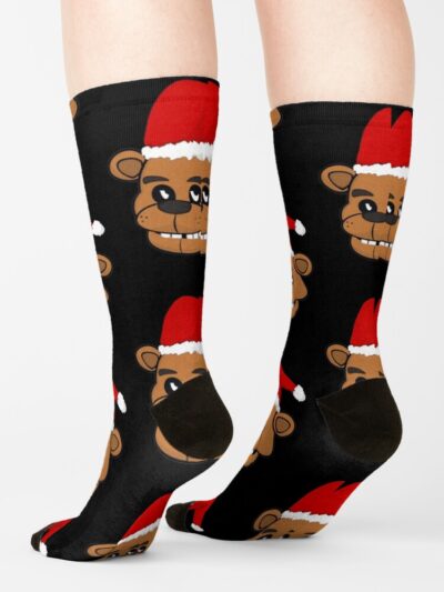 Alternative view of Five Nights At Freddys Christmas Socks