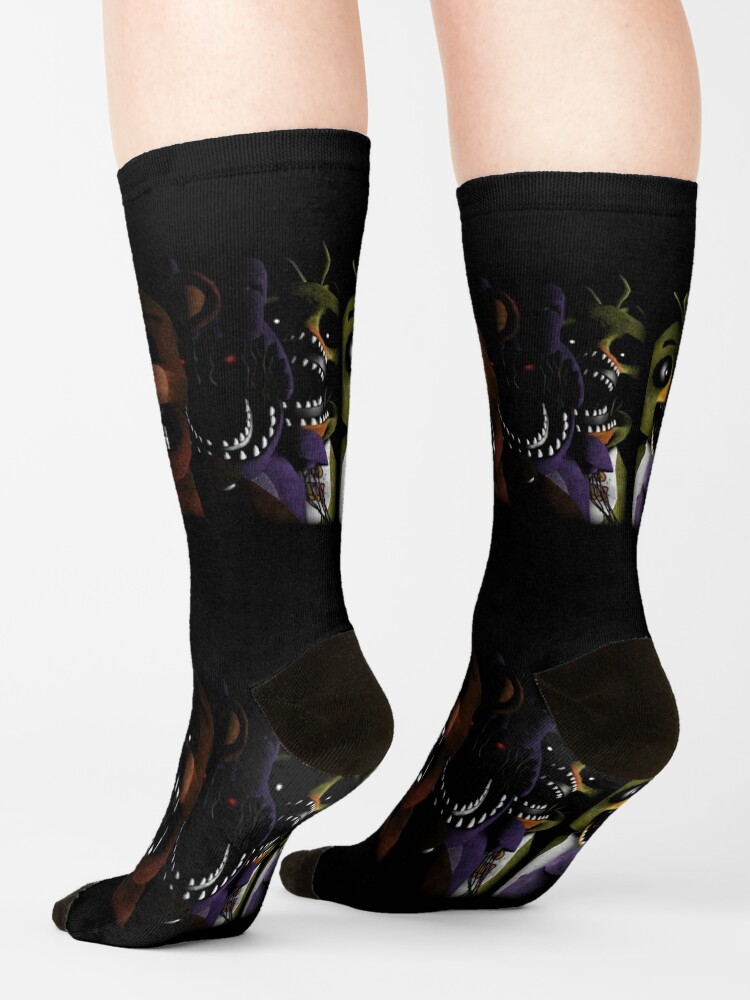 Fnaf Five Nights At Freddy S Socks - Image 2
