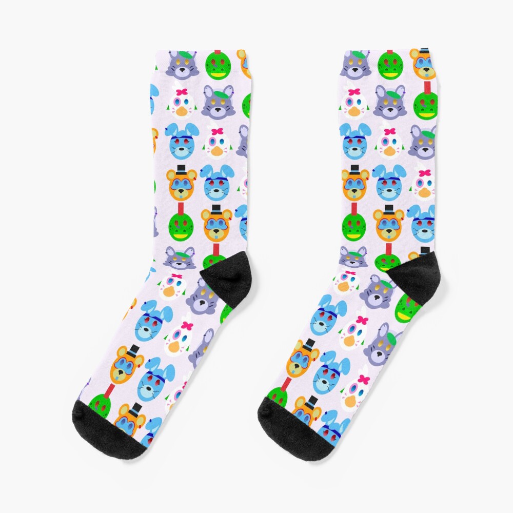 Five Nights At Freddy S Security Breach Pattern Socks