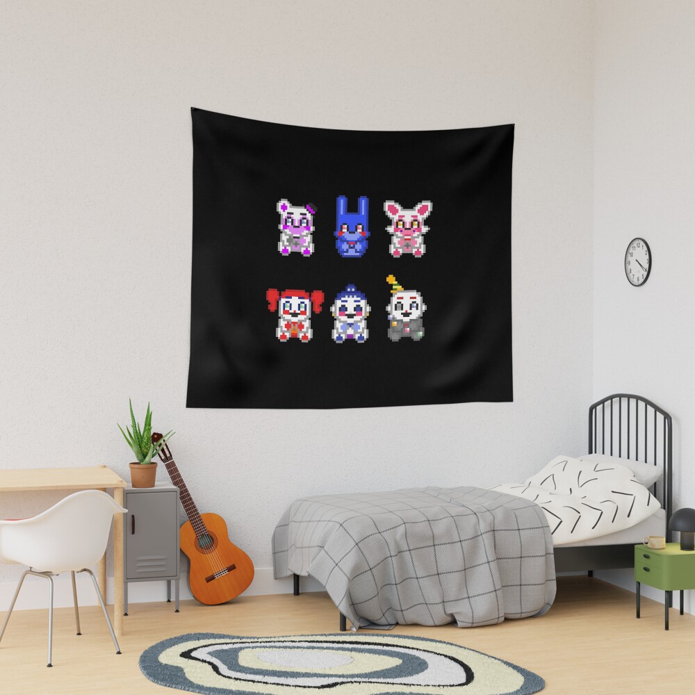 Fnaf Sister Location Pack Tapestry